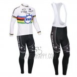 UCI Mondo Campione Lider Quick StepCycling Jersey Bib Tight 2013 Men Long Sleeve