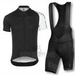 Assos Cycling Jersey Bib Short 2016 Men Short Sleeve Black