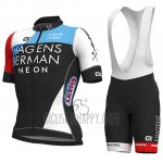 Axeon PRS Cycling Jersey Bib Short 2018 Men Short Sleeve Black Red