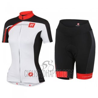 Castelli Cycling Jersey Bib Short 2016 Men Short Sleeve White Red