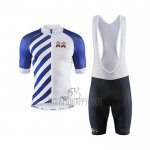 Craft Cycling Jersey Bib Short 2020 Men Short Sleeve Blue White