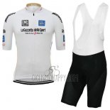 Giro D'italy Cycling Jersey Bib Short 2017 Men Short Sleeve White