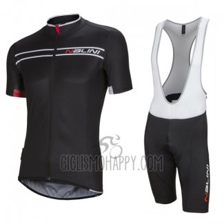 Nalini Cycling Jersey Bib Short 2016 Men Short Sleeve Black