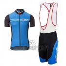 Nalini Sinello Ti Cycling Jersey Bib Short 2017 Men Short Sleeve Blue