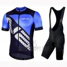 Nalini Volata 2.0 Cycling Jersey Bib Short 2019 Men Short Sleeve Black Blue