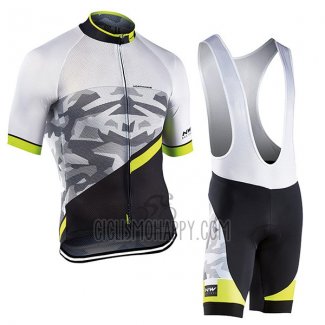 Northwave Blade Air Cycling Jersey Bib Short 2017 Men Short Sleeve Black and White
