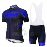 Northwave Cycling Jersey Bib Short 2020 Men Short Sleeve Blue Black