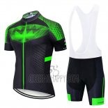 Northwave Cycling Jersey Bib Short 2020 Men Short Sleeve Green Black