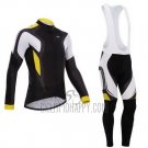 Northwave Cycling Jersey Bib Tight 2015 Men Long Sleeve Black and Yellow