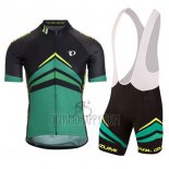 Pearl Izumi Cycling Jersey Bib Short 2017 Men Short Sleeve Black and Green