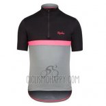 Rapha Cycling Jersey Bib Short 2016 Men Short Sleeve Black and Red