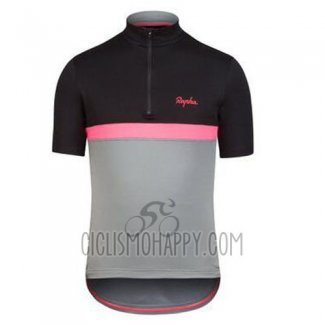 Rapha Cycling Jersey Bib Short 2016 Men Short Sleeve Black and Red