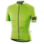Specialized Cycling Jersey Bib Short 2016 Men Short Sleeve Green and Black
