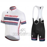 Specialized Cycling Jersey Bib Short 2018 Men Short Sleeve White Red Purple(1)