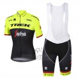 Trek Segafredo Cycling Jersey Bib Short 2017 Short Sleeve Green and Black