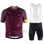 Craft Cycling Jersey Bib Short 2018 Men Short Sleeve Monument Dark Red