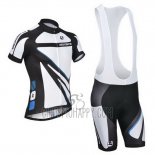 Giordana Cycling Jersey Bib Short 2014 Men Short Sleeve White