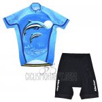 Monton Cycling Jersey Bib Short 2014 Men Short Sleeve Sky Blue
