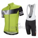 Nalini Cycling Jersey Bib Short 2016 Men Short Sleeve Light Green