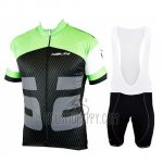 Nalini Cycling Jersey Bib Short 2019 Men Short Sleeve Green Black