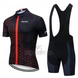 Northwave Cycling Jersey Bib Short 2020 Men Short Sleeve Black Red(1)
