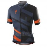 Specialized Cycling Jersey Bib Short 2016 Men Short Sleeve Orange and Gray