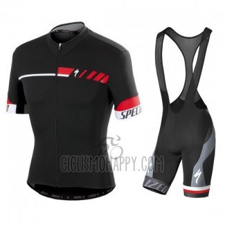 Specialized Cycling Jersey Bib Short 2018 Men Short Sleeve Black Red White