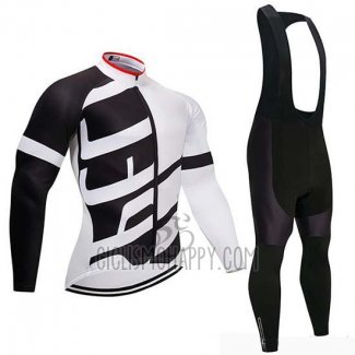 Specialized Cycling Jersey Bib Tight 2019 Men Long Sleeve Black White