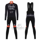 Trek Selle San Marco Cycling Jersey Bib Tight 2017 Long Sleeve Black