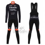 Trek Selle San Marco Cycling Jersey Bib Tight 2017 Long Sleeve Black