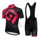 ALE Cycling Jersey Bib Short 2018 Women Short Sleeve Black and Pink