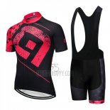 ALE Cycling Jersey Bib Short 2018 Women Short Sleeve Black and Pink