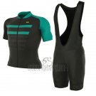 ALE Prr 2.15 Piuma Cycling Jersey Bib Short 2017 Men Short Sleeve Black and Yellow
