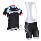 Nalini Cycling Jersey Bib Short 2014 Men Short Sleeve Black