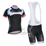 Nalini Cycling Jersey Bib Short 2014 Men Short Sleeve Black