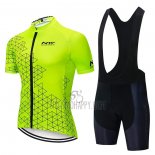 Northwave Cycling Jersey Bib Short 2020 Men Short Sleeve Yellow