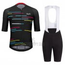 Rapha Cycling Jersey Bib Short 2020 Men Short Sleeve Black