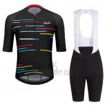 Rapha Cycling Jersey Bib Short 2020 Men Short Sleeve Black