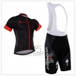 Specialized Cycling Jersey Bib Short 2018 Men Short Sleeve Black Red