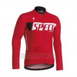 Specialized Cycling Jersey Bib Tight 2016 Men Long Sleeve White and Red