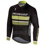 Specialized Cycling Jersey Bib Tight 2018 Men Long Sleeve Black Yellow