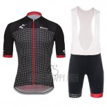 Tour de Suisse Helvetia Cycling Jersey Bib Short 2018 Men Short Sleeve Black Red
