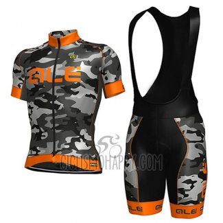 ALE Cycling Jersey Bib Short 2017 Men Short Sleeve Camouflage