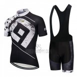 ALE Cycling Jersey Bib Short 2018 Women Short Sleeve Black and White