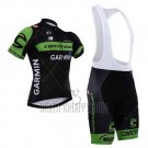Cannondale Cycling Jersey Bib Short 2015 Men Short Sleeve Green and Black
