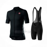 Castelli Cycling Jersey Bib Short 2021 Men Short Sleeve Deep Black