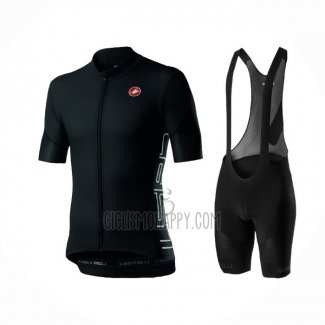 Castelli Cycling Jersey Bib Short 2021 Men Short Sleeve Deep Black
