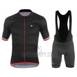 Giordana Silver Line Cycling Jersey Bib Short 2017 Men Short Sleeve Black