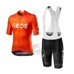 INEOS Cycling Jersey Bib Short 2020 Short Sleeve Orange