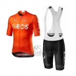 INEOS Cycling Jersey Bib Short 2020 Short Sleeve Orange